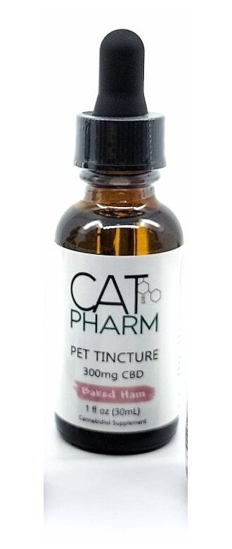 The Cat Pharm Ham Flavor pet tincture, front label