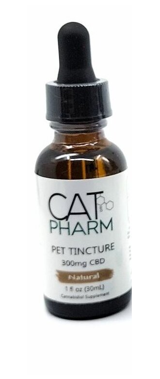 The Cat Pharm Natural pet tincture, front label
